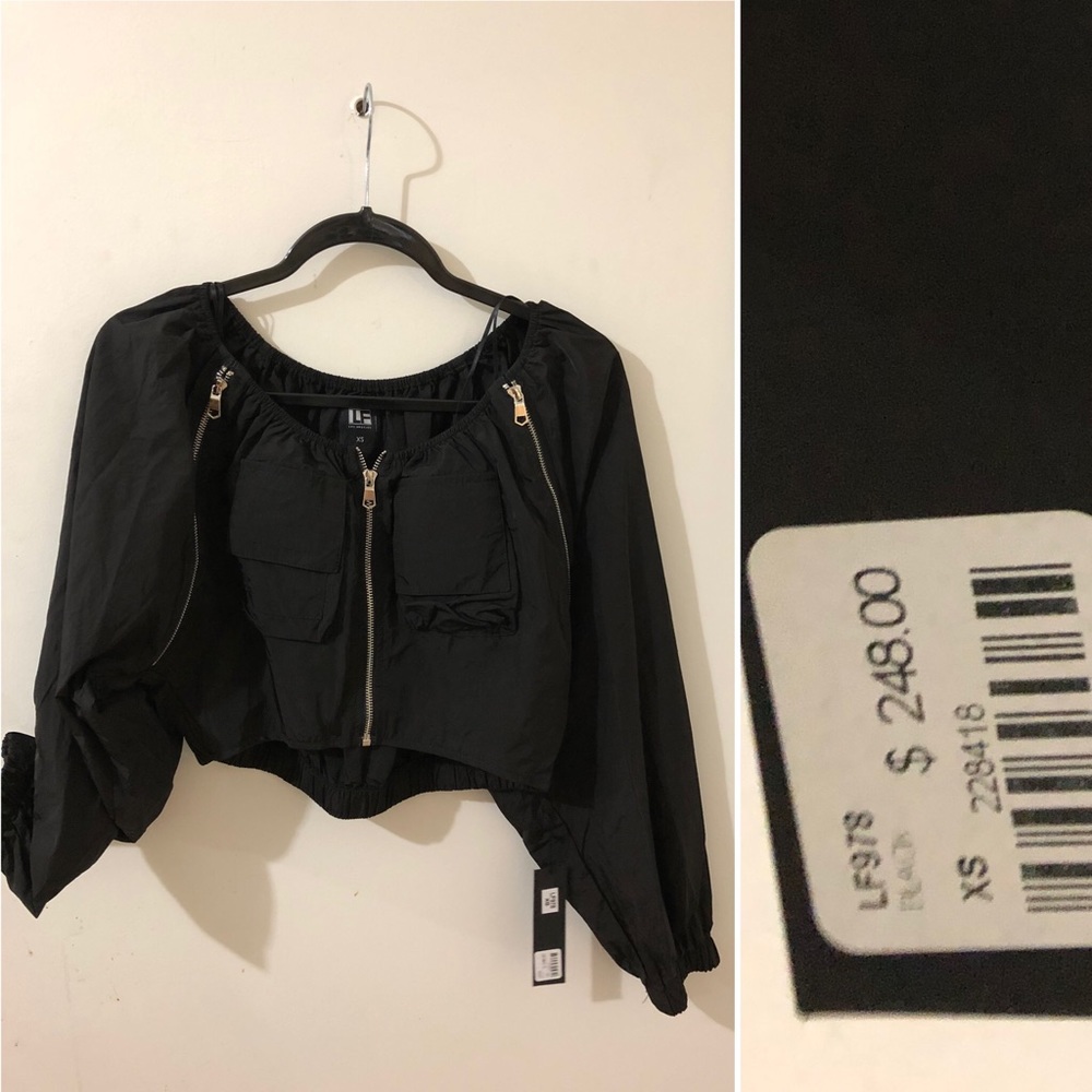 Price firm!New! LF stunning zip up jacket NWT - Picture 3 of 3